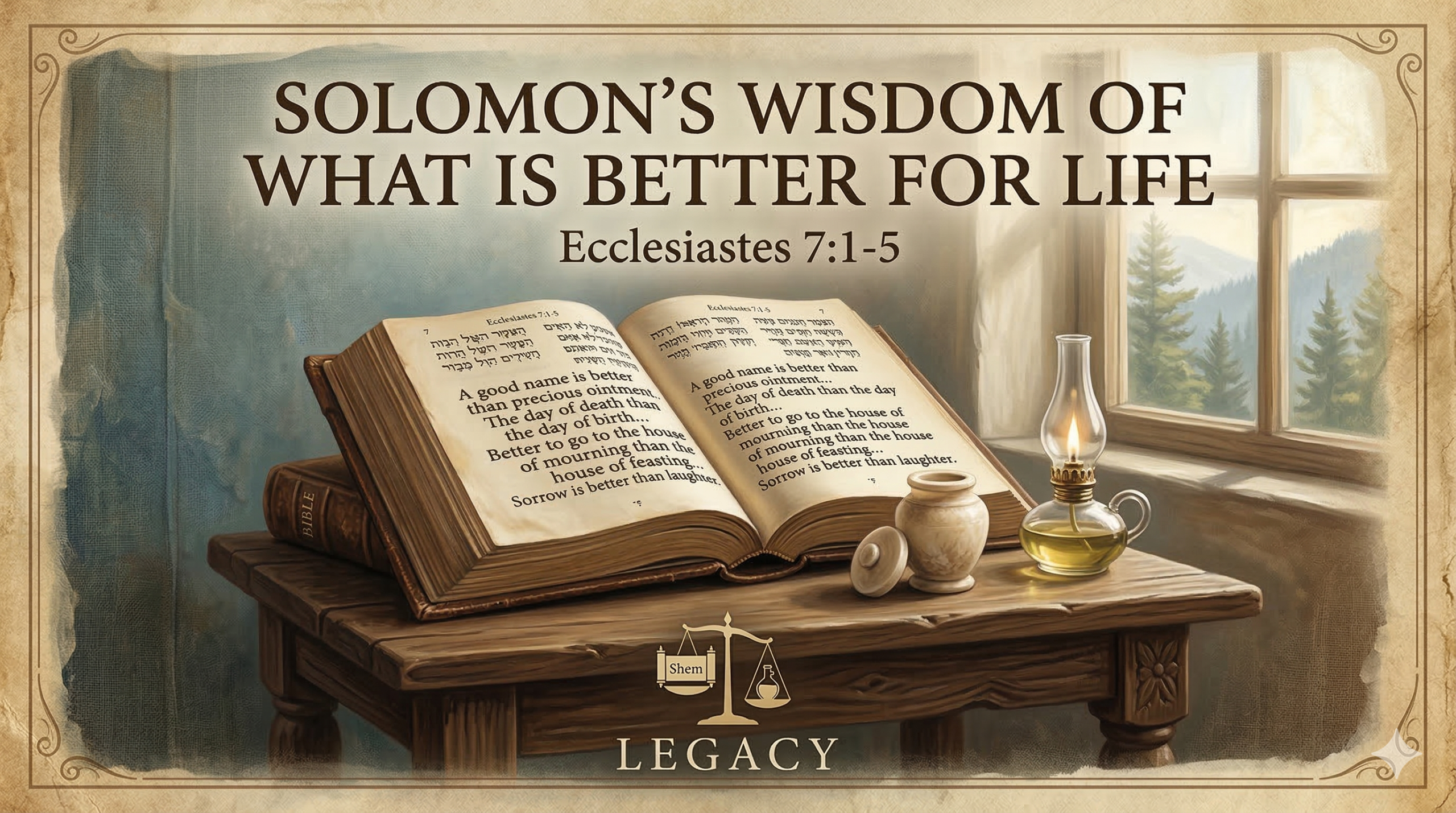 Read more about the article Finding Grace in the House of Mourning